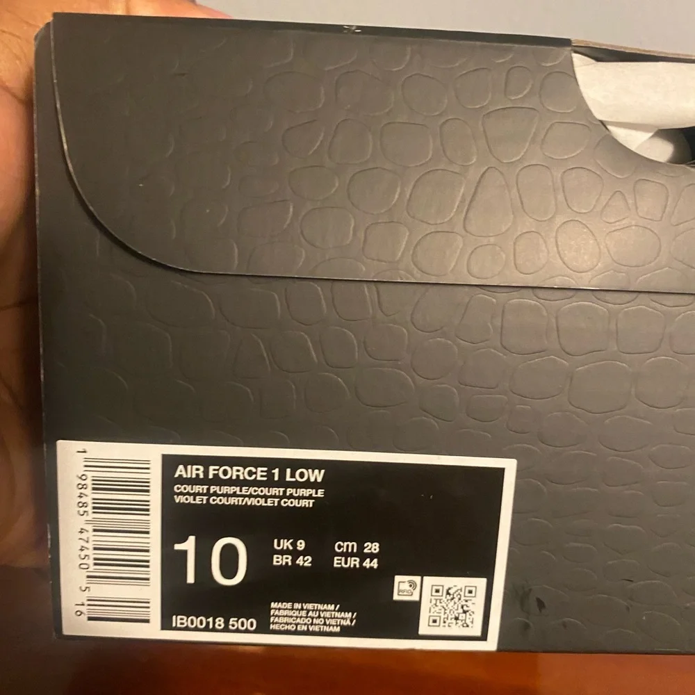 Nike Air Force 1 Low in Court  Purple Kobe Bryant - Picture 2 of 11